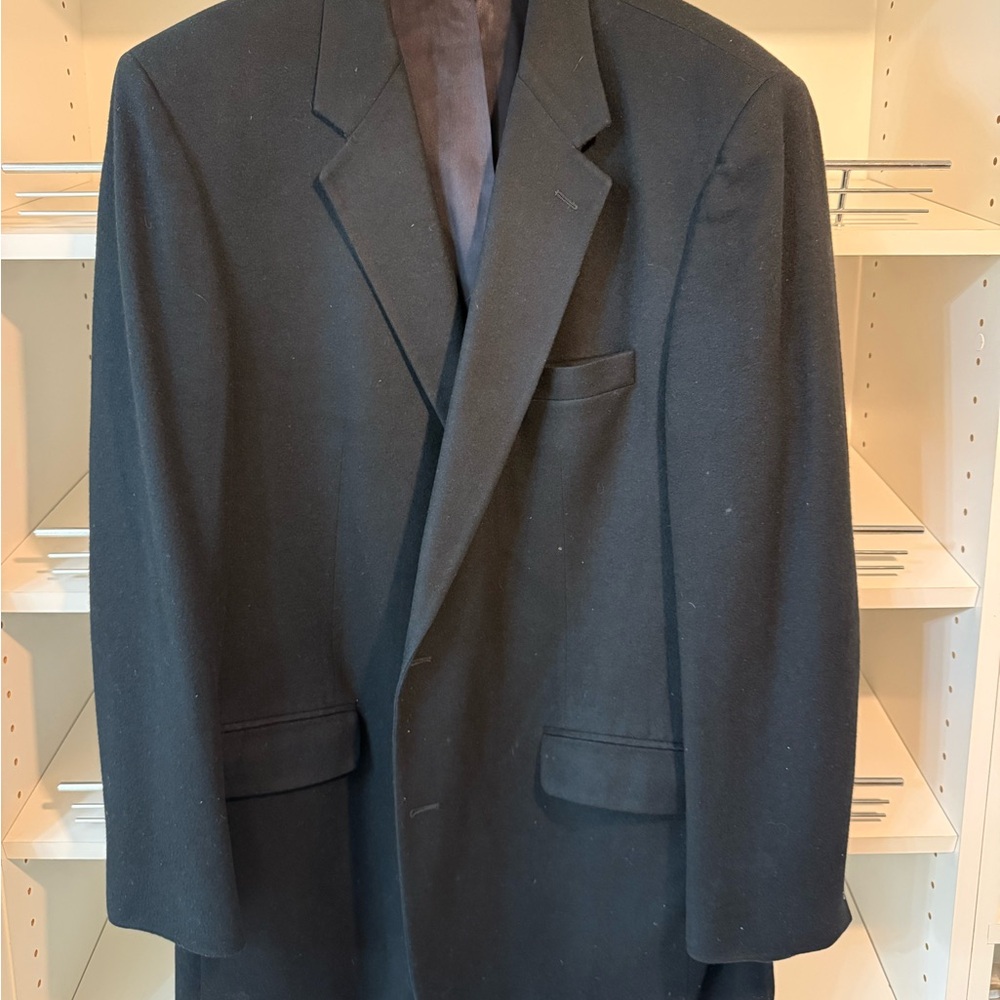 Joseph&Lyman 100% cashmere mens blazer- Black